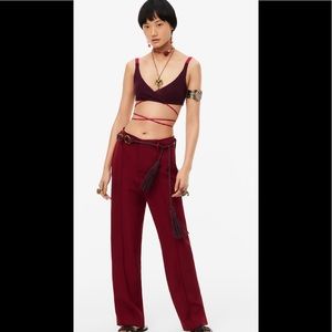 Zara straight leg pants limited edition